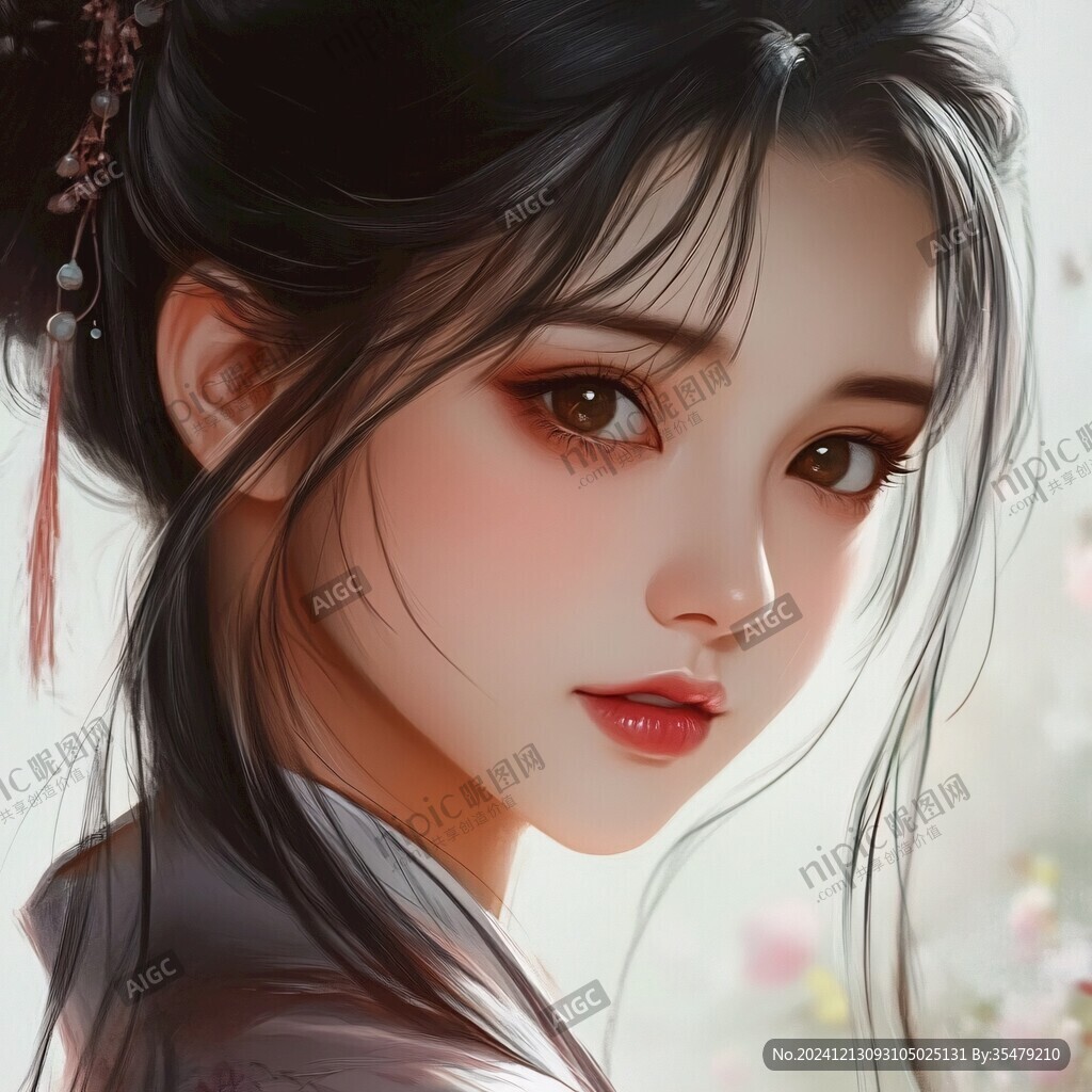 板绘人像
