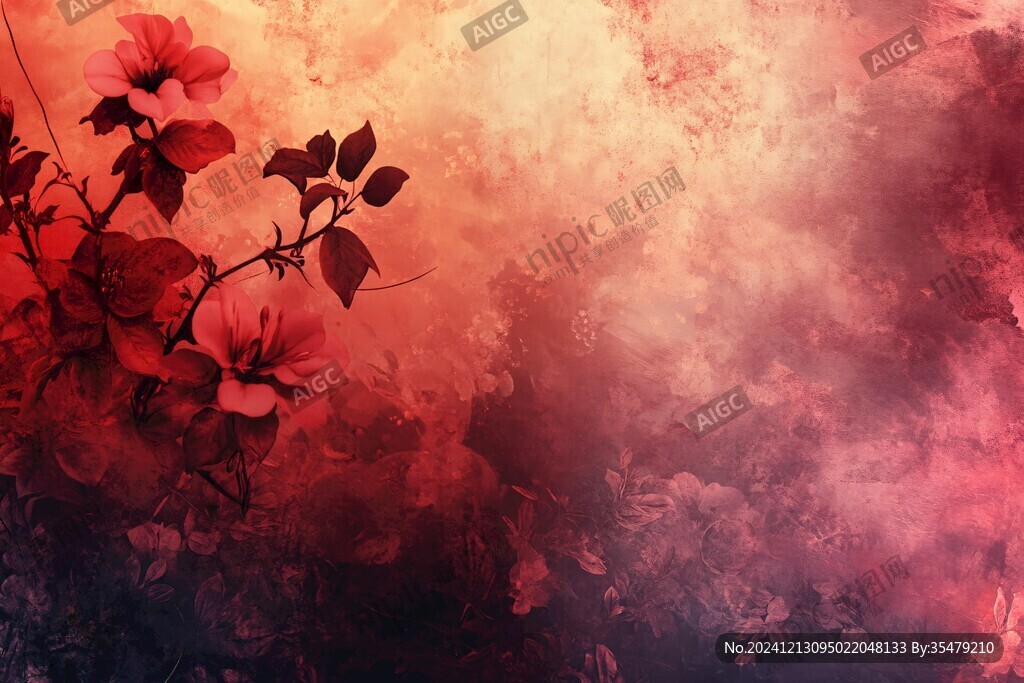 炫彩花朵壁纸