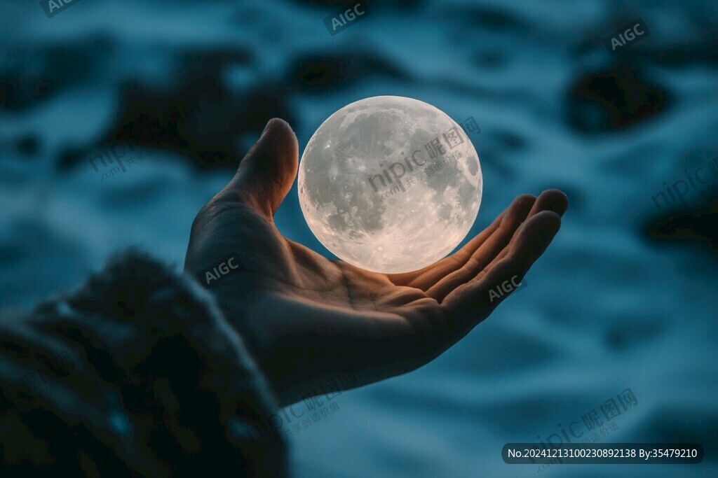 海中捞月