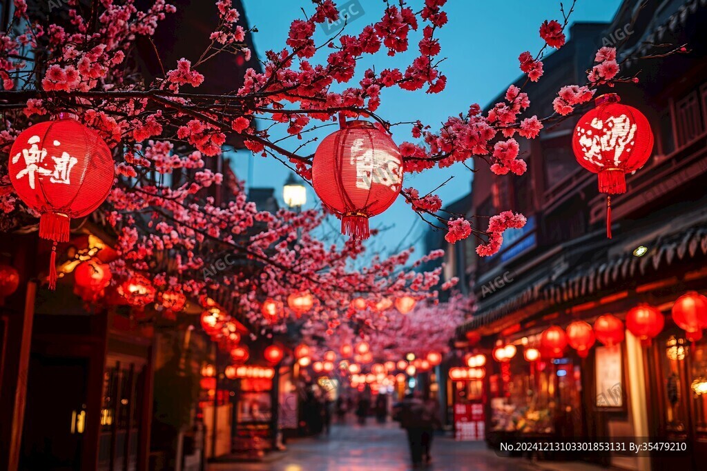 城市春节