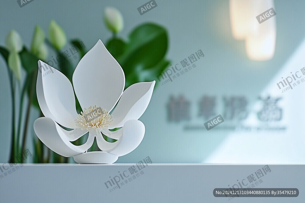 美容足浴汗蒸禅意荷花
