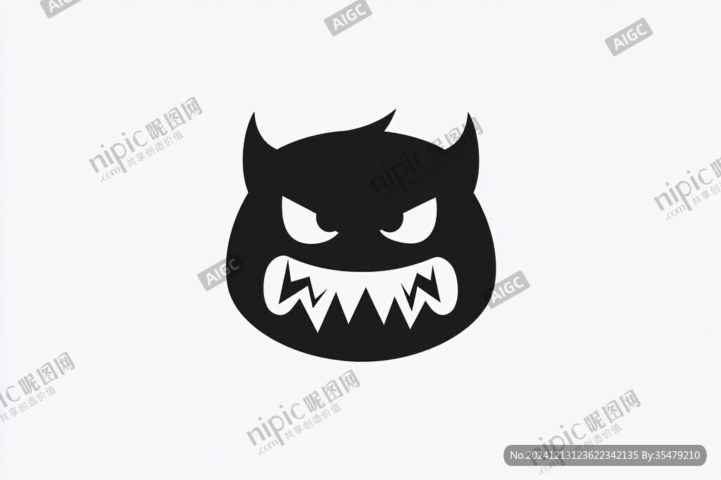 怪物logo设计