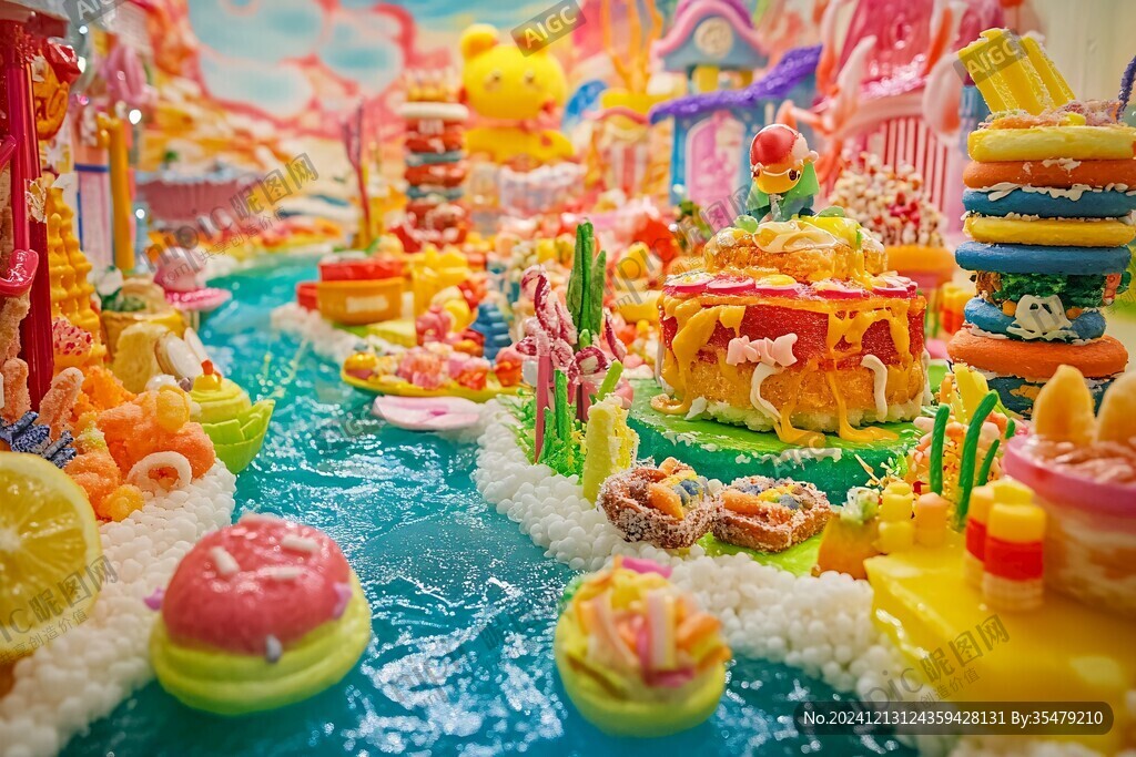 海洋甜品区