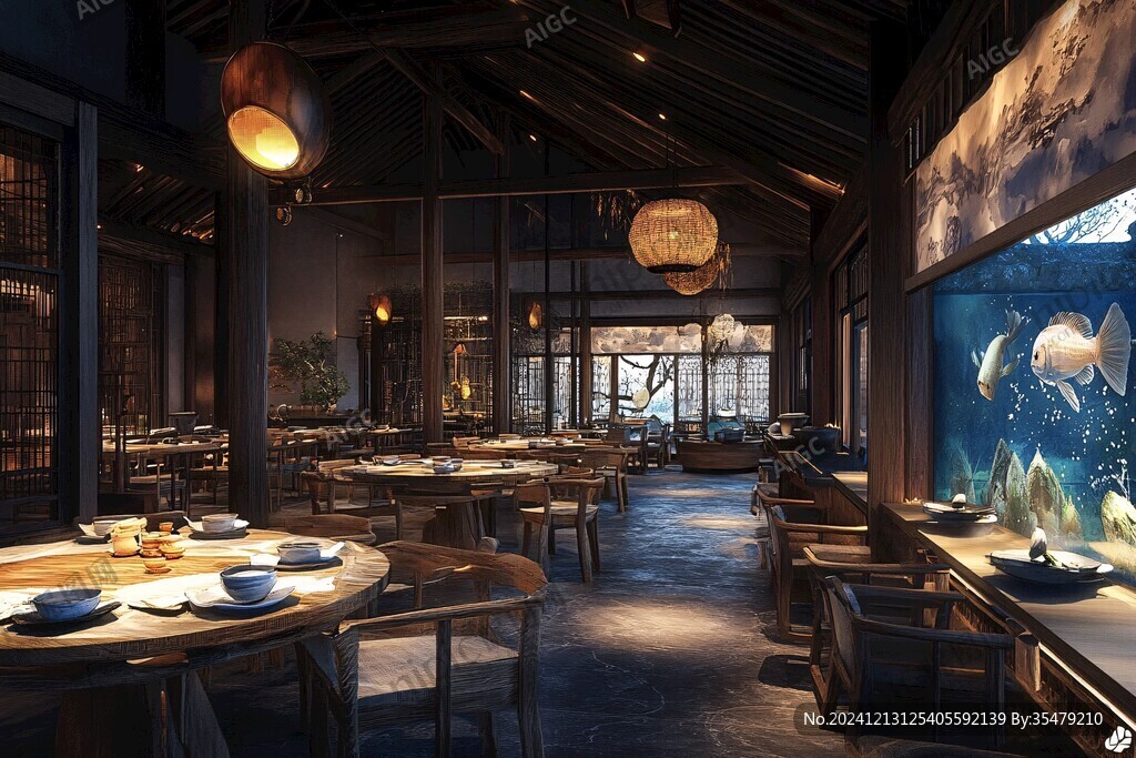 新中式海鲜餐厅