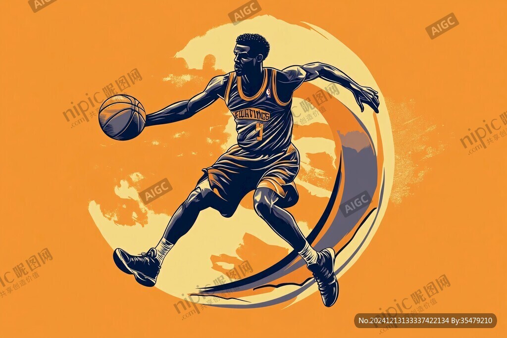 nba插画