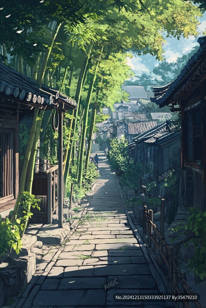 古风动画场景