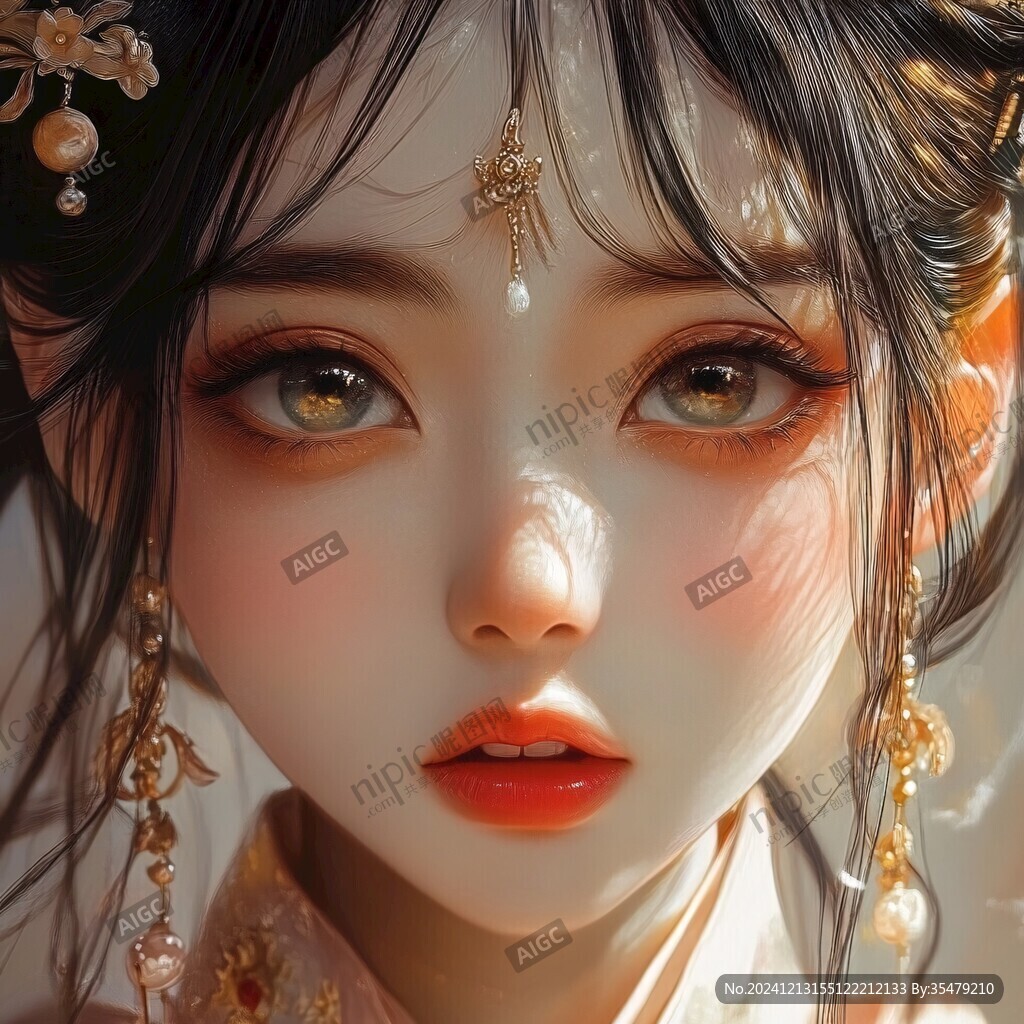 厚涂少女
