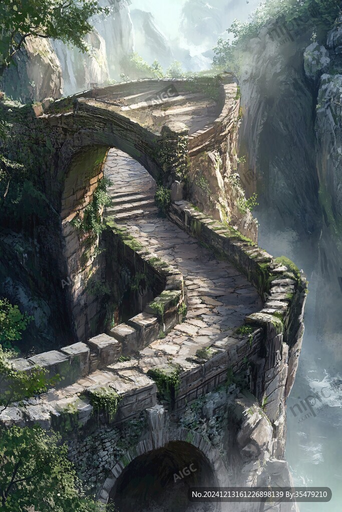 奈何桥插画