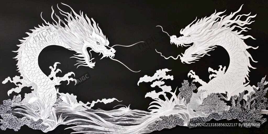 龙屏风