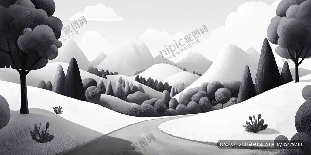 3d立体插画风格