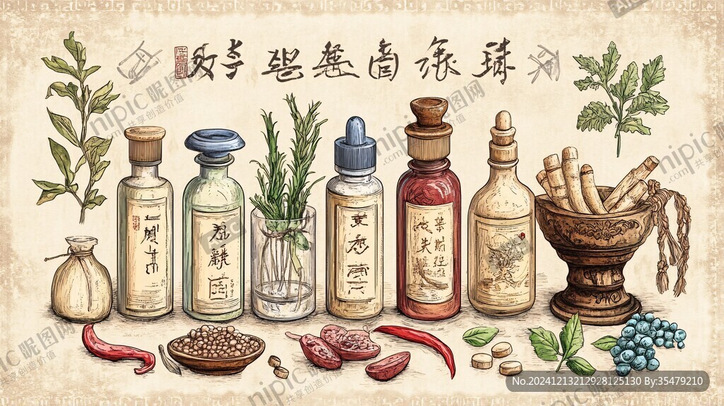 调味品插画