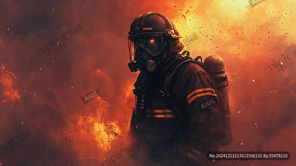 消防员素材