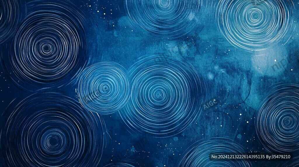 抽象写意星辰大海