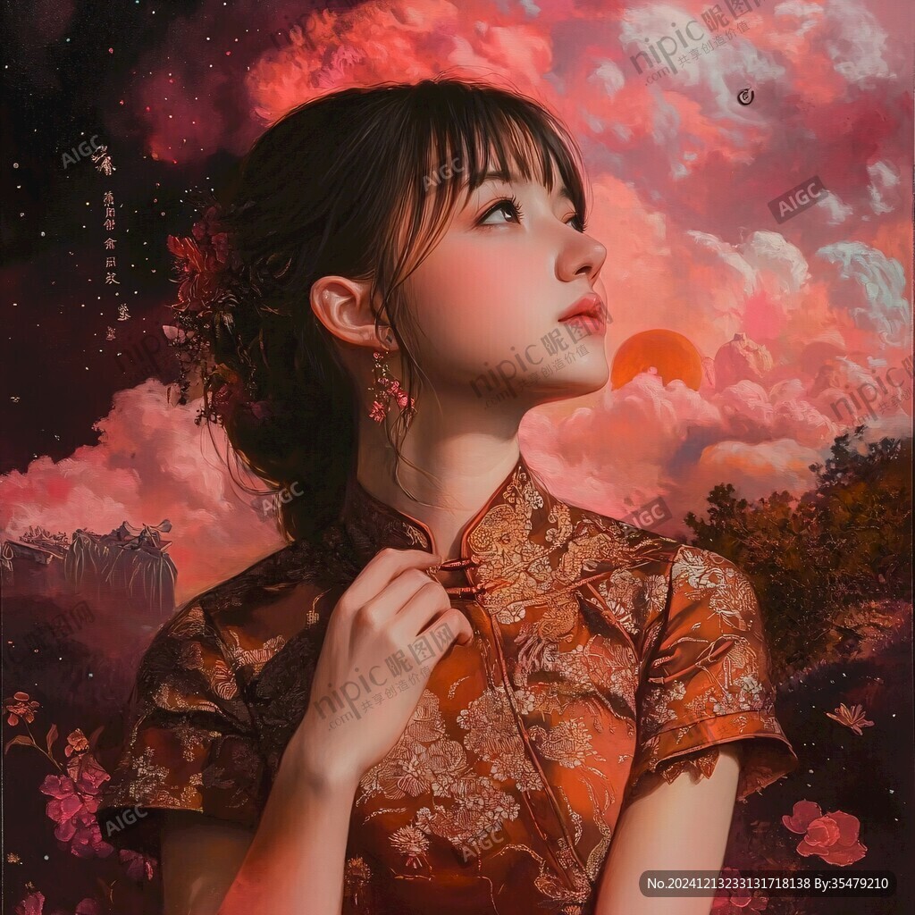 板绘人像