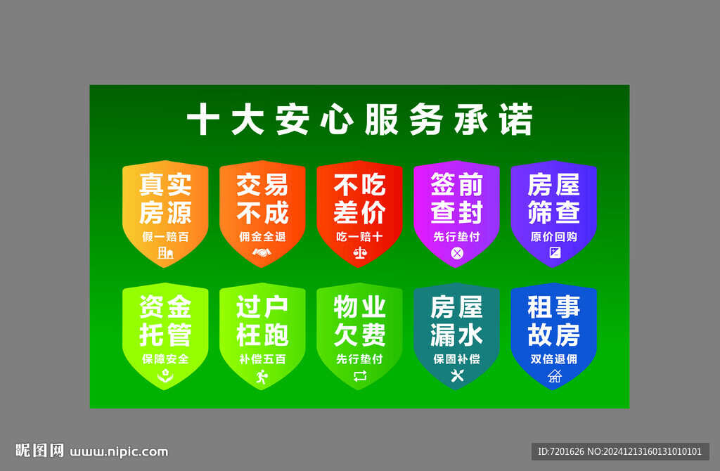 安心服务承诺
