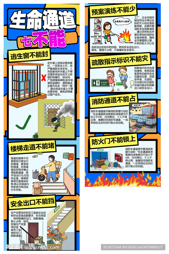 生命通道 七不能