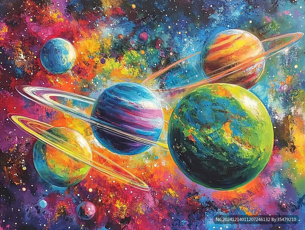 宇宙3d画