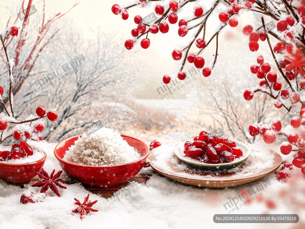 落雪的红果