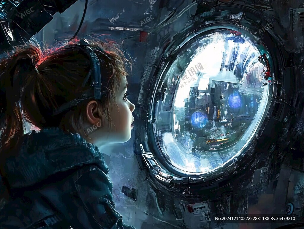 科幻题材插画