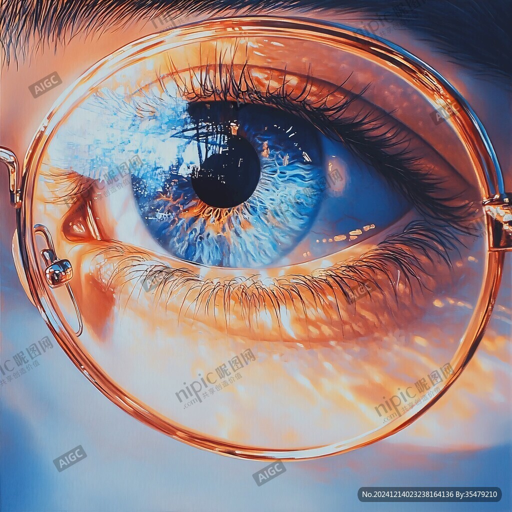 金色眼睛眼界世界