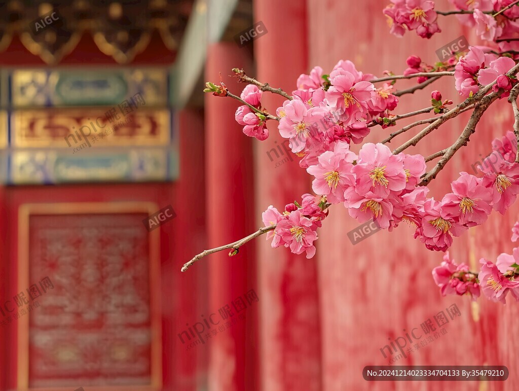 故宫花开