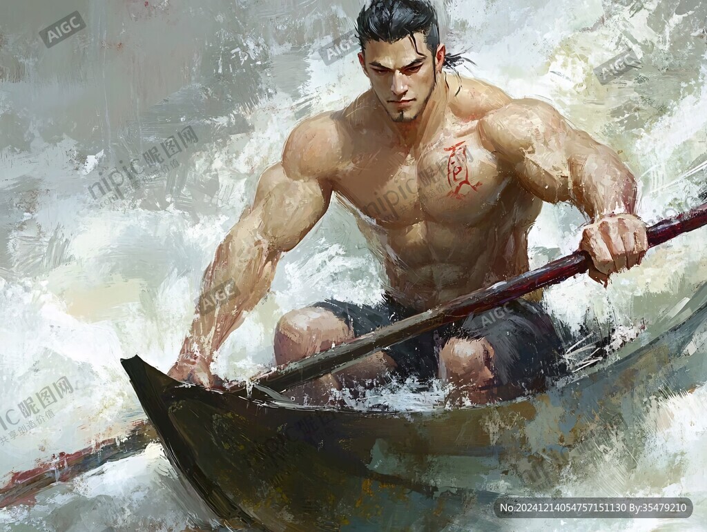 个人原创插画运动员