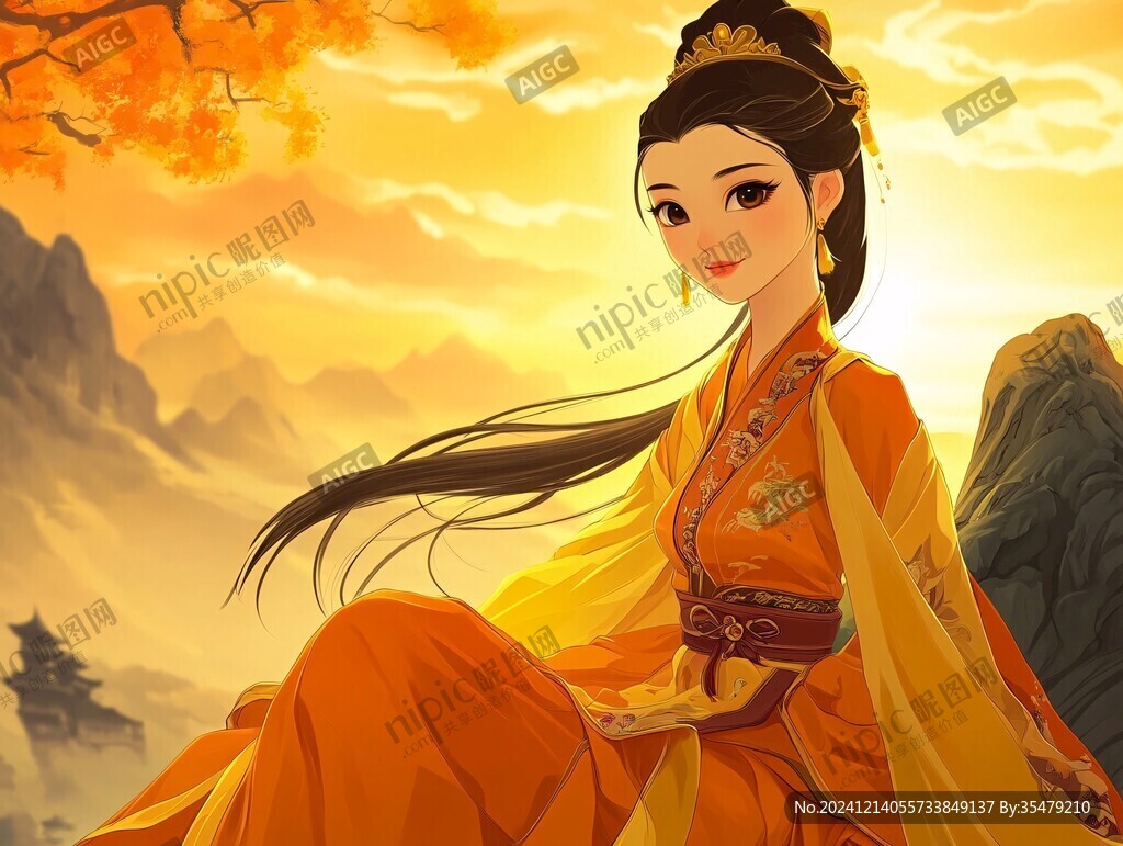 卡通古装