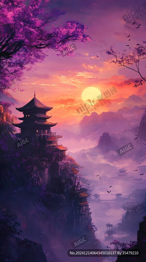 古风仙境天上宫阙