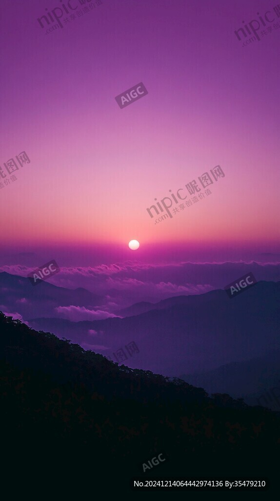 大围山拍日出