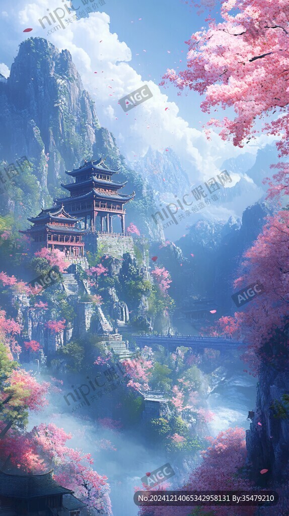 古风仙境天上宫阙