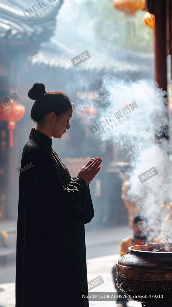 虔诚进香