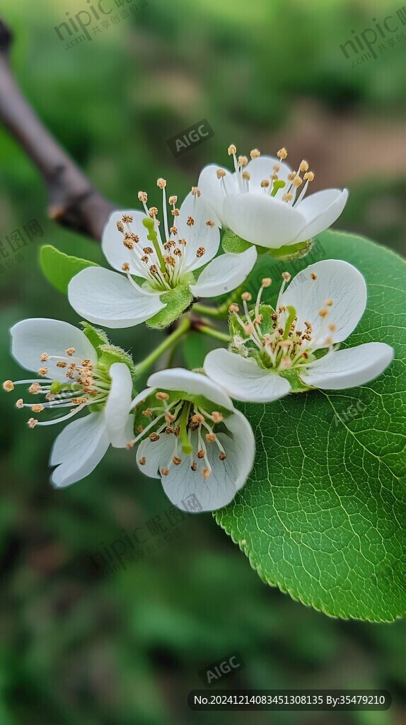 翠冠梨花