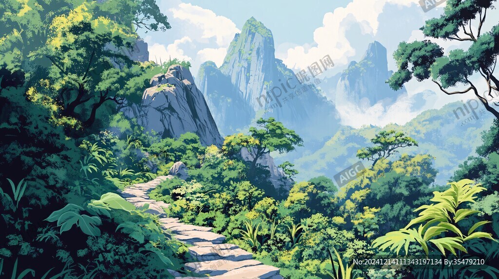 动漫场景设计
