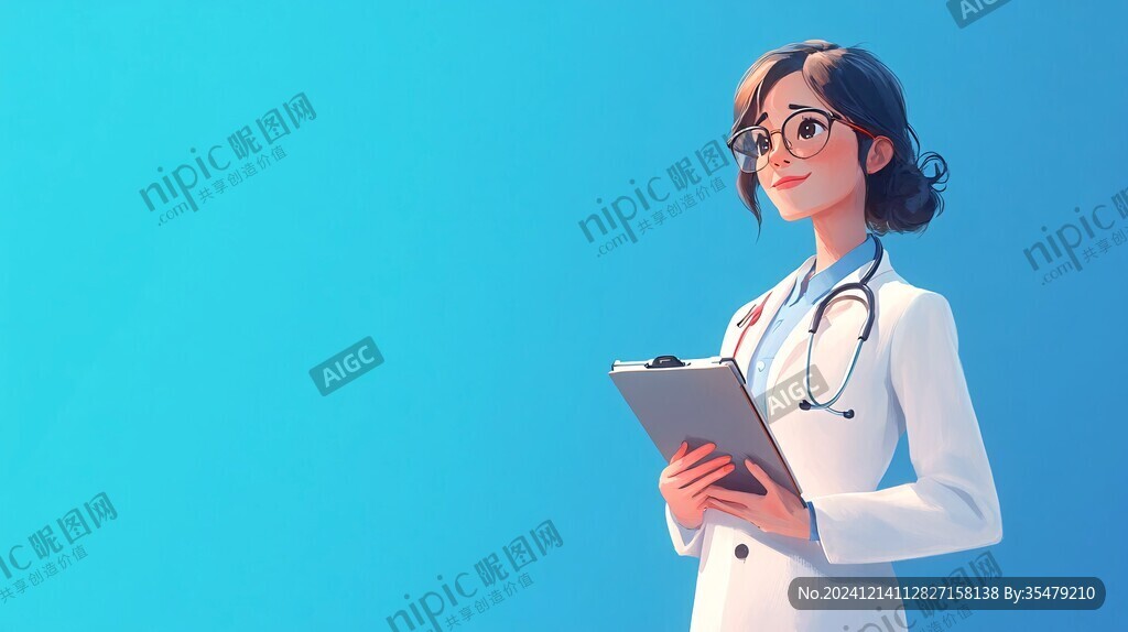 女医生插画