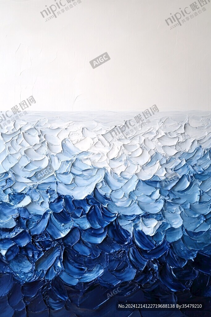 海面立体画