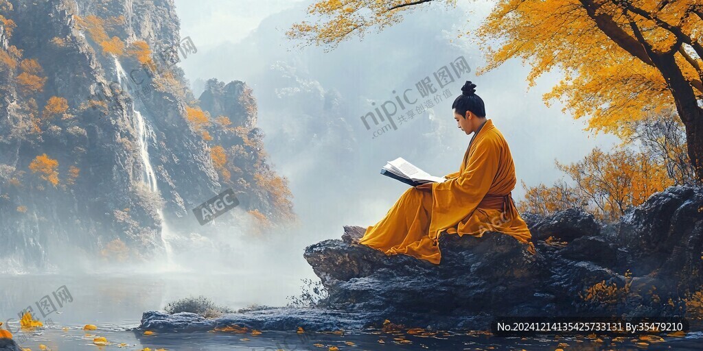 道士讲经场景