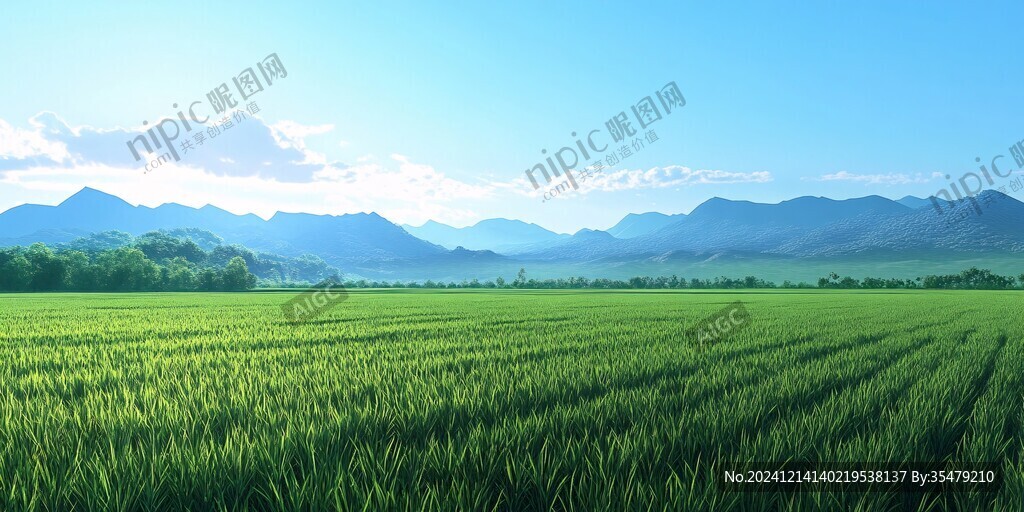 超宽幅田园景色