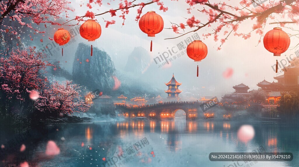 唯美江南风光