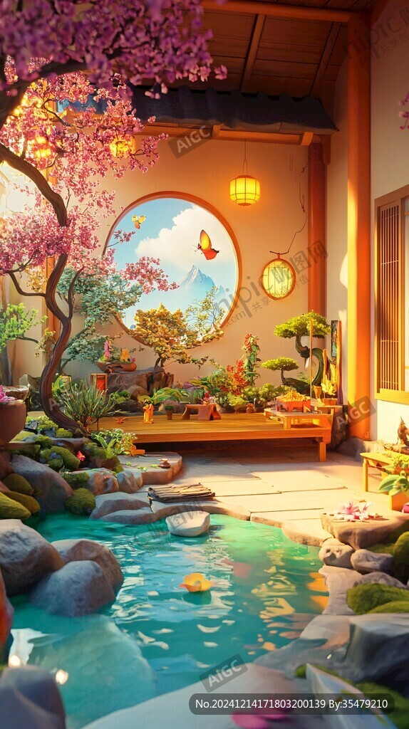 日式风格场景
