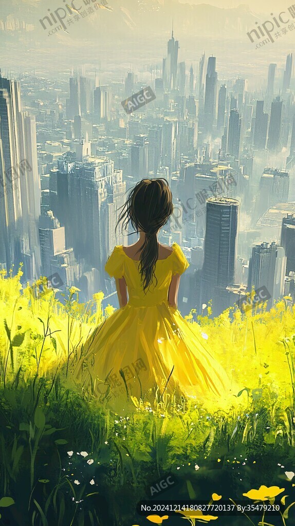 梦幻风景女孩
