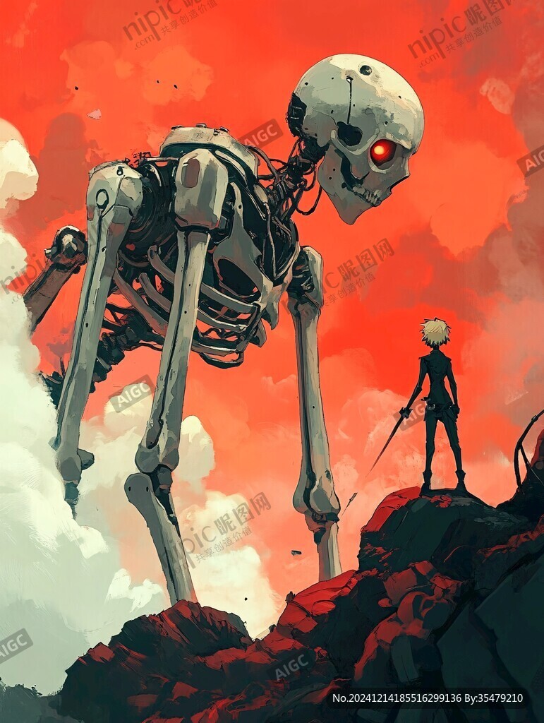 科幻题材插画