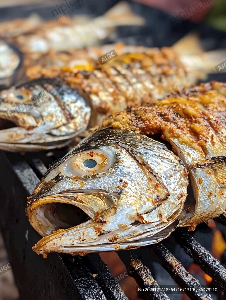 黄翅鲷炉端烧