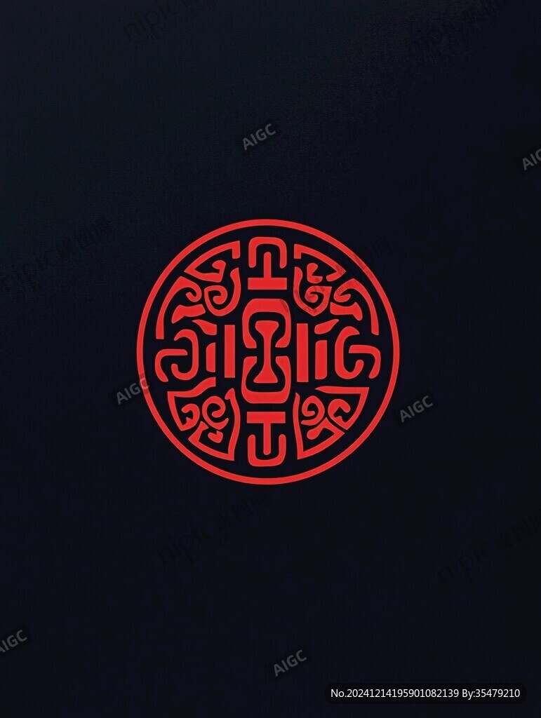泰字印章logo