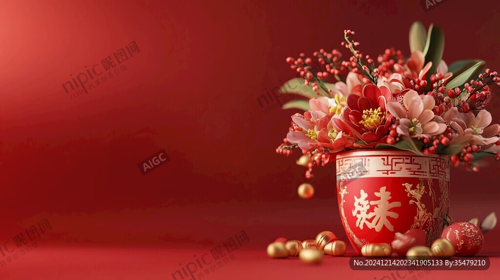 年霄花福桶