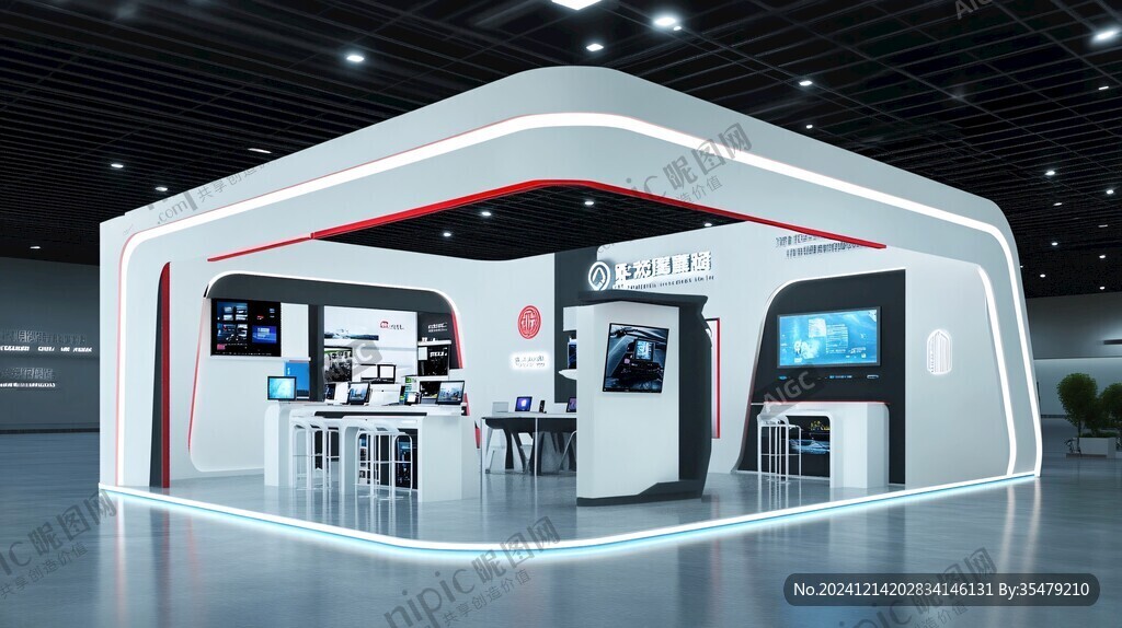科技灰展台