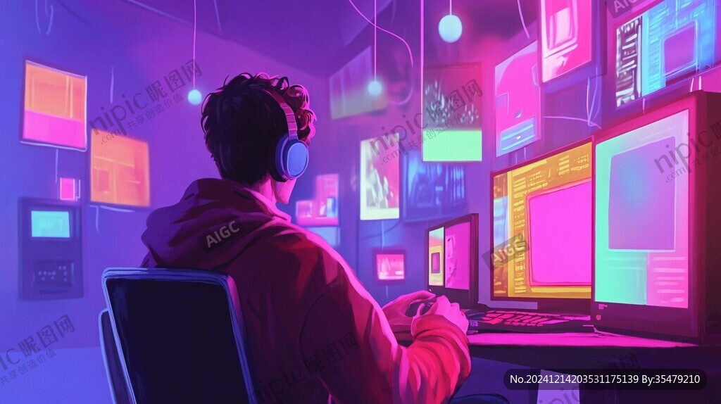 vr插画