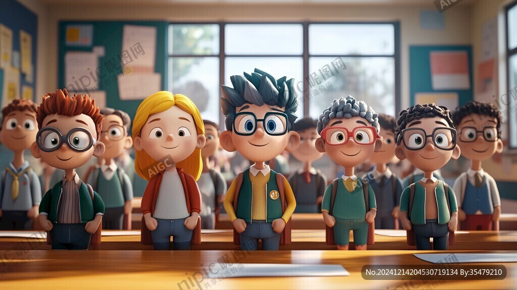 3d动画插图