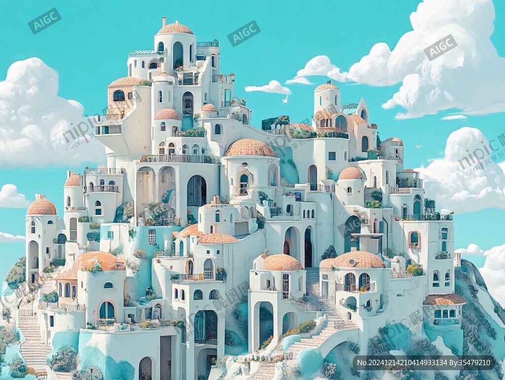 湄洲岛插画