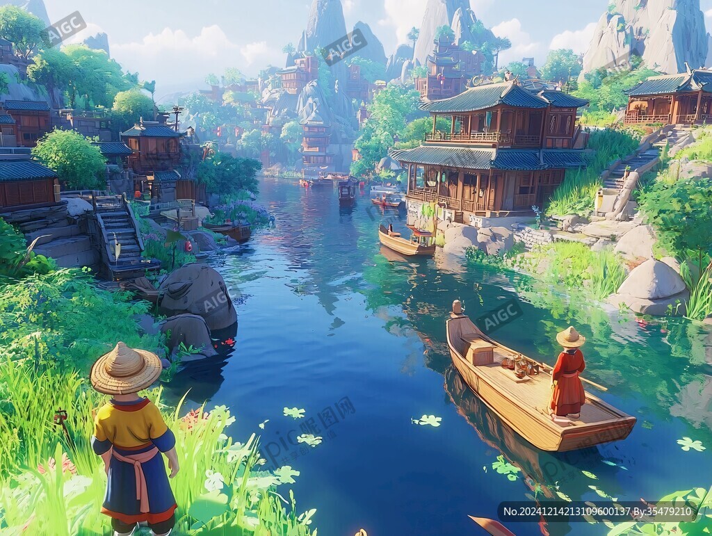 闹江湖风景