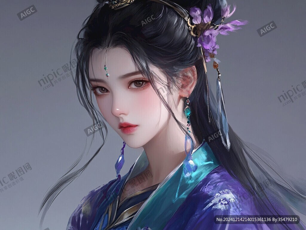 板绘人像